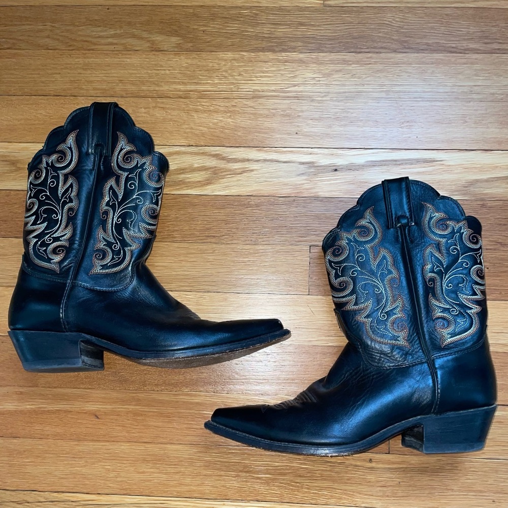 Justin Women Cowboy Boots Size 10